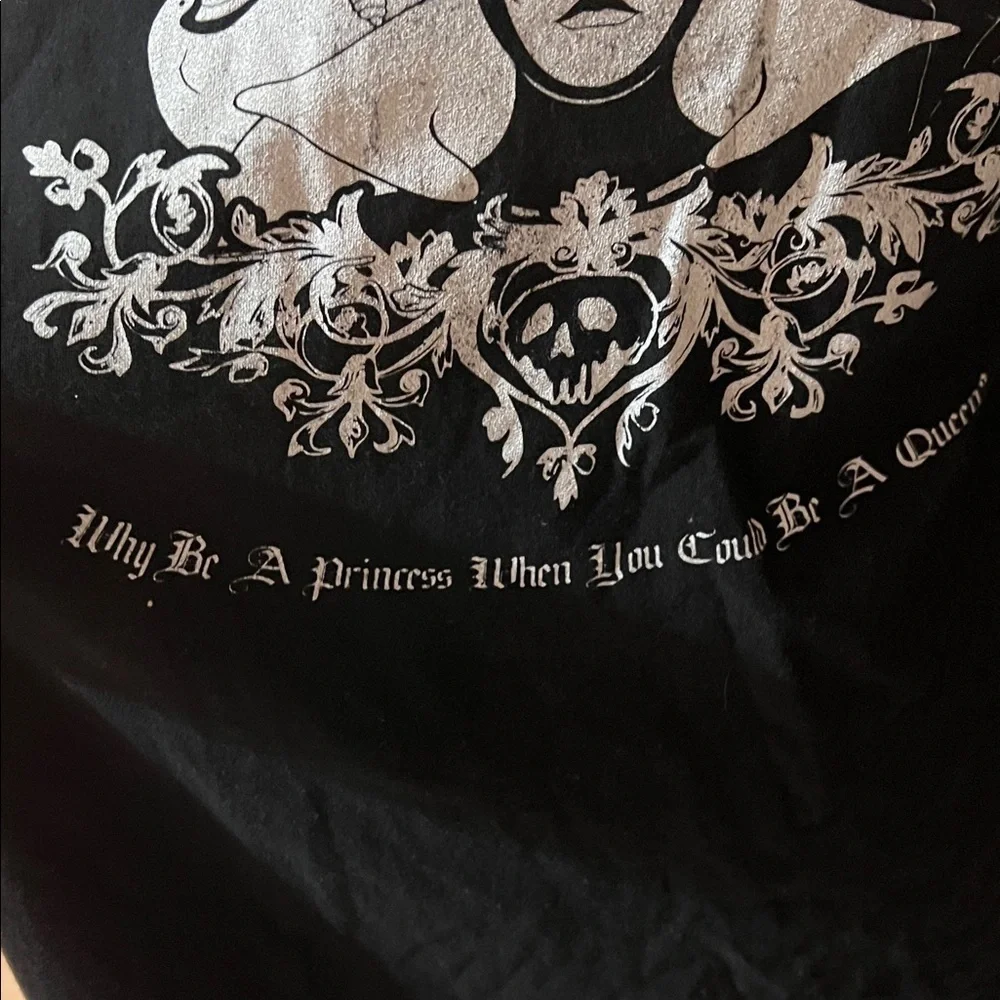 Anvil Black 'Bad Witches Club' Short Sleeve Tee - Picture 2 of 5